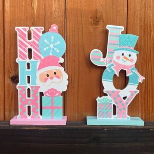 Holiday Tabletop Signs (2 Signs)